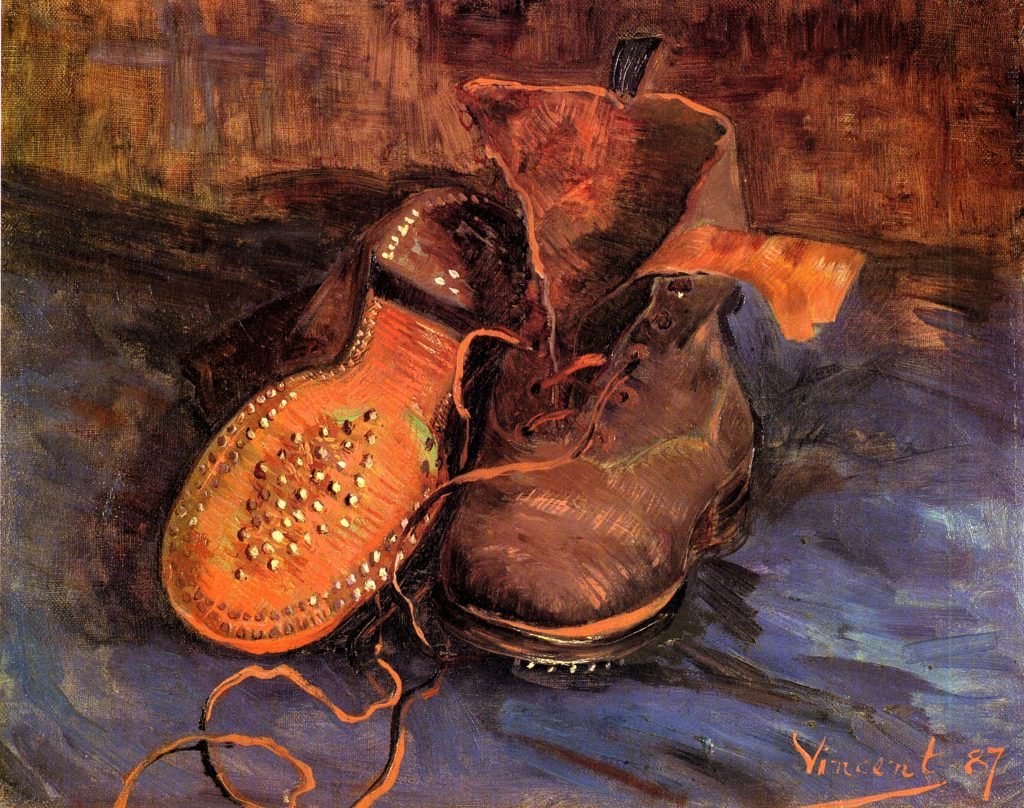 A pair Of Shoes by Van Gogh