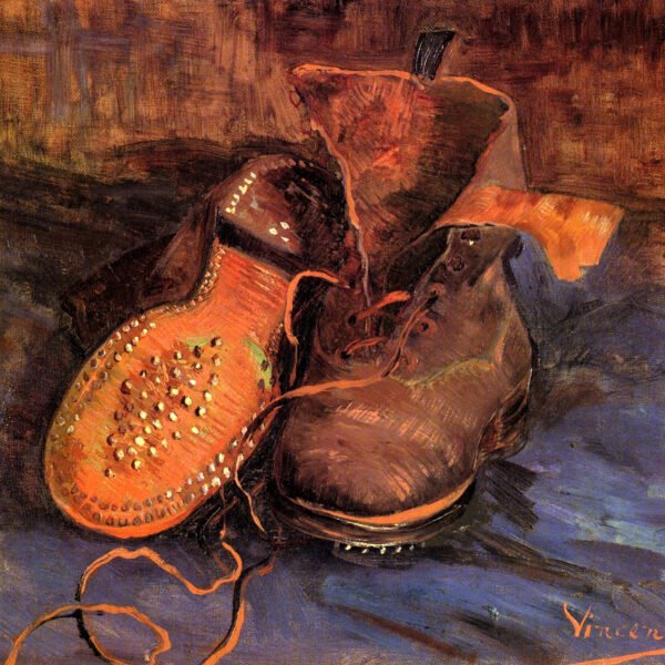A pair Of Shoes by Van Gogh