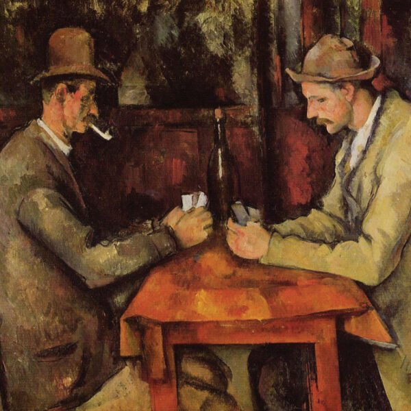 The Card Players by Cezanne