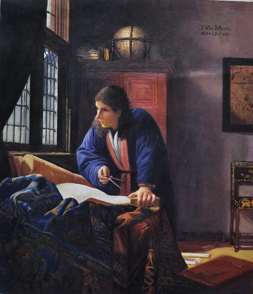 The Geographer by Vermeer