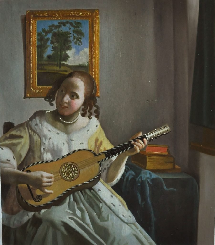 Vermeer Guitar Player