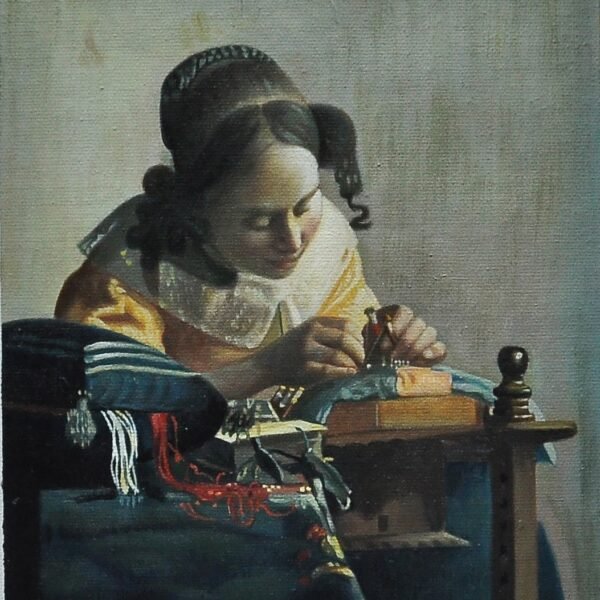 The Lacemaker by Vermeer