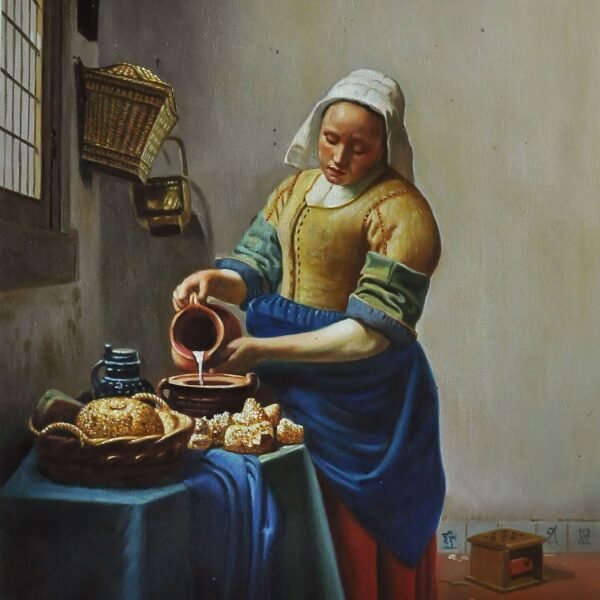 The Milkmaid by Vermeer