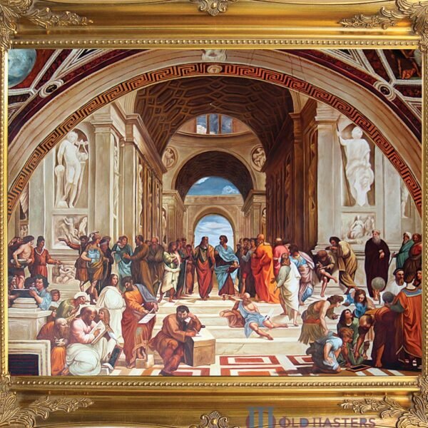 The School of Athens by Renoir - Frame Included