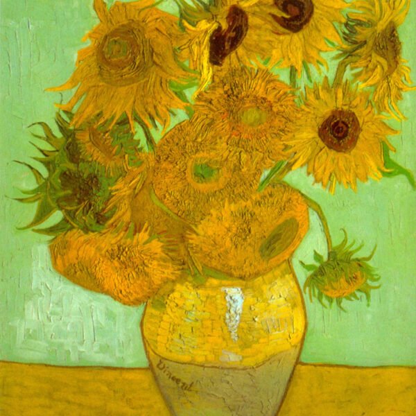 Twelve Sunflowers by Van Gogh