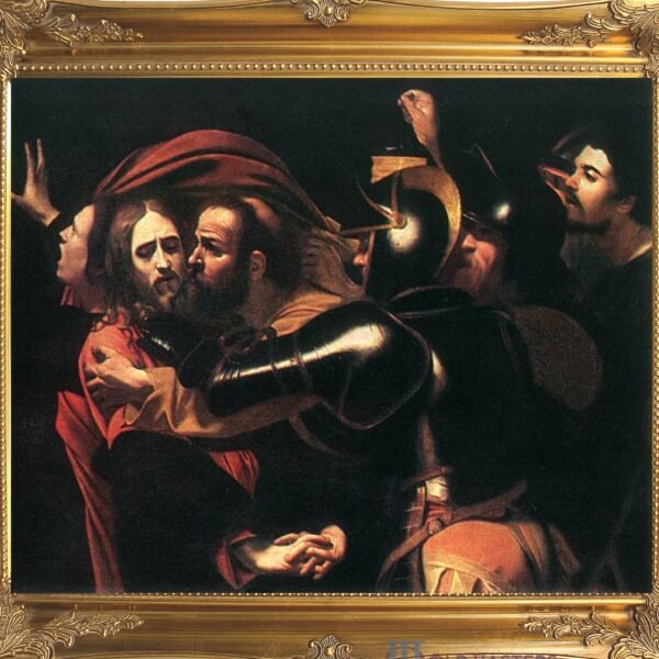 Taking of Christ by Caravaggio - Frame Included