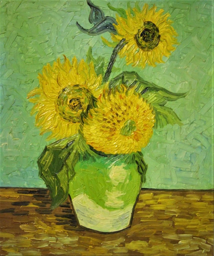 Sunflowers in Vase