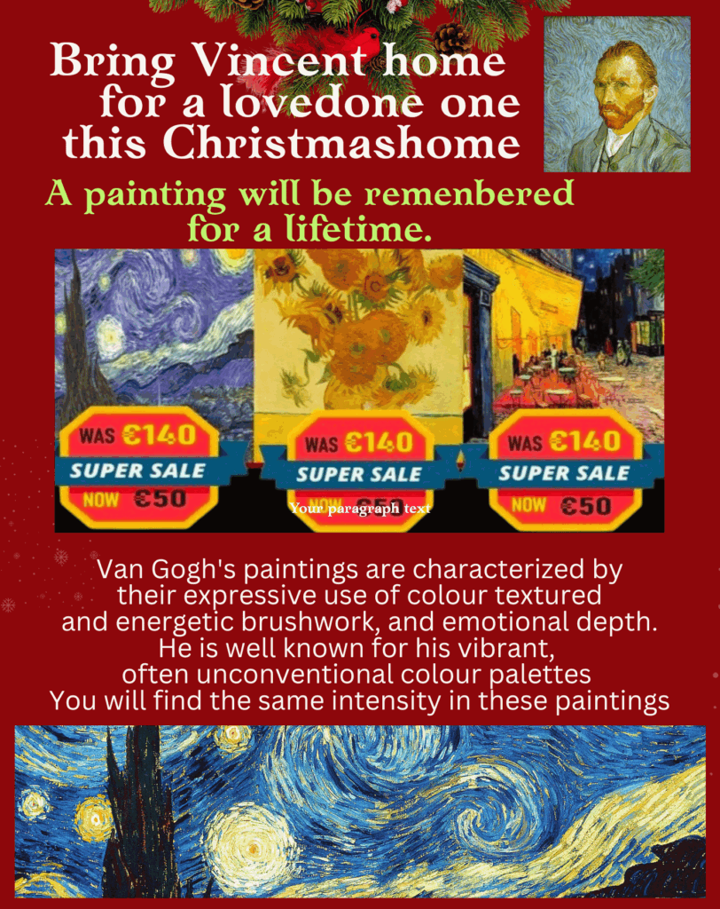 Bring Vincent home for Christmas