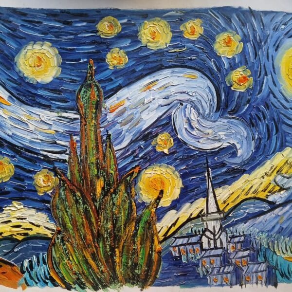 Starry Starry Night 30cm x 40cm