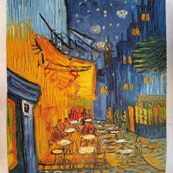 Café Terrace at Night 30cm x 40cm